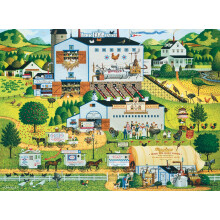 Buffalo Games - Silver Select - Charles Wysocki - Sunny Side Up - Puzzle da 1000 pezzi per adulti - Puzzle impegnativo perfetto per le serate di