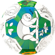Crayola virallinen jalkapallo - Unisex Kids - Zoo Animal, koko 5