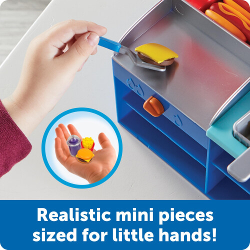 Learning Resources Set de tri Mini Snack Shop de Learning Resources, jeu de rôle alimentaire 2