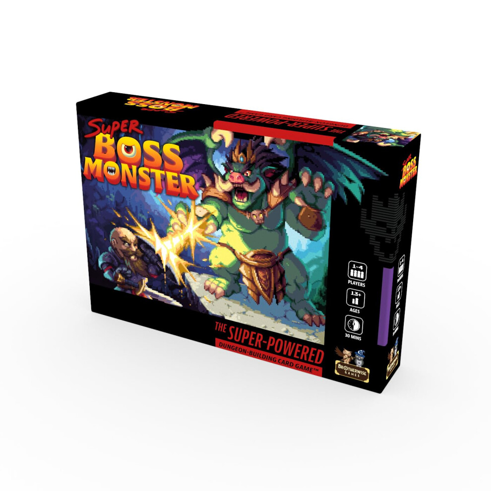 Photos - Board Game Super Boss Monster Build The Ultimate Side-Scrolling Dungeon for 1-4 Players Ages 13+
