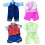 Constructive Playthings-GAN-61 Roupas Laváveis para Bonecas de 30-36 cm, Conjunto de 4 Trajes 1