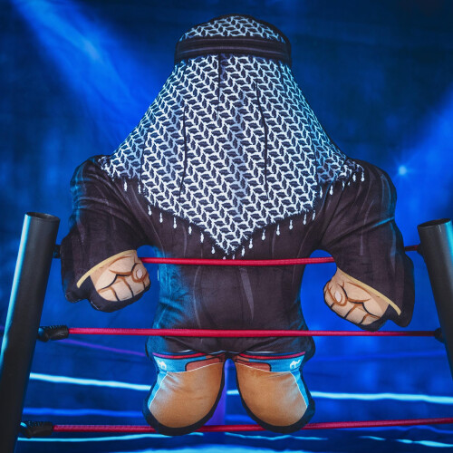 Bleacher Creatures WWE Iron Sheik 24"""" Bleacher Buddy - Peluche douce 1