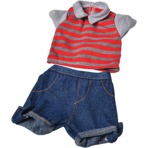 Constructive Playthings-GAN-61 Roupas Laváveis para Bonecas de 30-36 cm, Conjunto de 4 Trajes 2