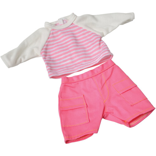 Constructive Playthings-GAN-61 Roupas Laváveis para Bonecas de 30-36 cm, Conjunto de 4 Trajes 1
