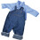 Constructive Playthings-GAN-61 Roupas Laváveis para Bonecas de 30-36 cm, Conjunto de 4 Trajes 4
