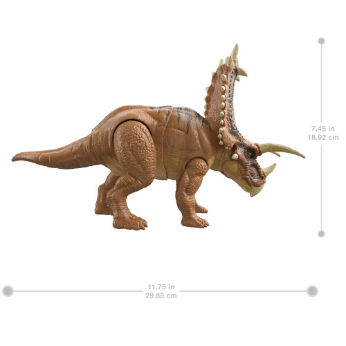 Mattel Mattel Jurassic World Mega Destroyers Δράκος Πεντακεράτωψ με Κίνηση Επίθεσης 2