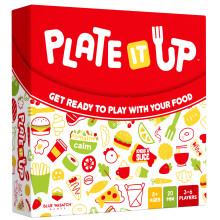 Blue Wasatch Games Plate It Up - A Foodie Party Game | Bland ingredienser og lav sk?re retter | Indeholder over 350 f?devarer og sjove scenarier