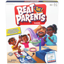Spin Master Games Versla de ouders 2025-editie met nieuwe uitdagingen en kaarten Vriendelijke competitie Familiespel Leuke activiteit voor kinderen V