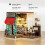 Robotime DIY Miniature Shop Model Kit (Simon's Coffee) 4