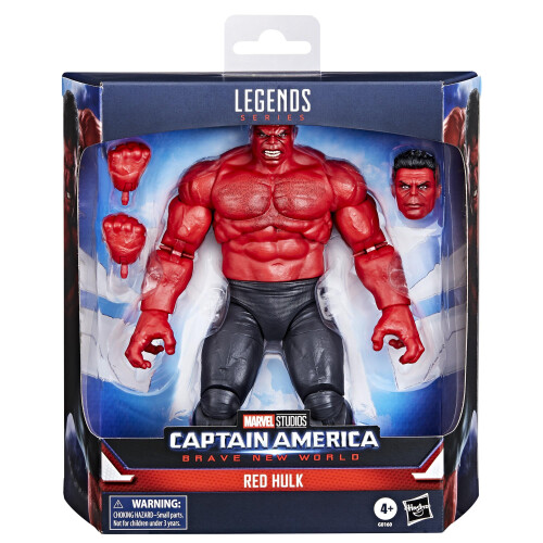 Marvel HASBRO - Legends Series Figuren Rode Hulk 15 cms Captain America 1