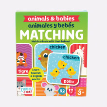 Chuckle & Roar Matching Game Animals & Babies Edition