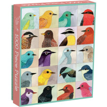 Galison Avian Friends 1000-teiliges Puzzle, mehrfarbig, 1 EA
