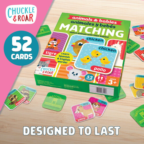 Chuckle & Roar Matching Game Dieren & Baby's Editie 1
