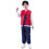 Conjunto Tradicional Coreano Dolbok para Rapazes (Vermelho, 6-7 Anos) 1