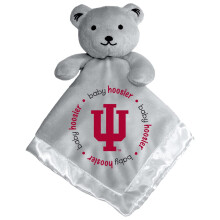 BabyFanatic Grey Security Bear - NCAA Indiana Hoosiers - Snuggle Buddy con licenza ufficiale