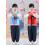 Conjunto Tradicional Coreano Dolbok para Rapazes (Vermelho, 6-7 Anos) 4