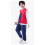 Conjunto Tradicional Coreano Dolbok para Rapazes (Vermelho, 6-7 Anos) 5