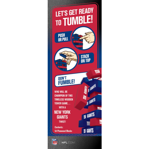 New York Giants Tumble Tower 2