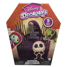 Disney Doorables Coleção O Estranho Mundo de Jack, 9 Mini Figuras, Personagens de 3.8 cm, 5+