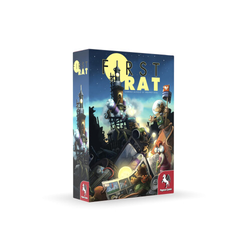 Pegasus Spiele First Rat Board Game USA Edition