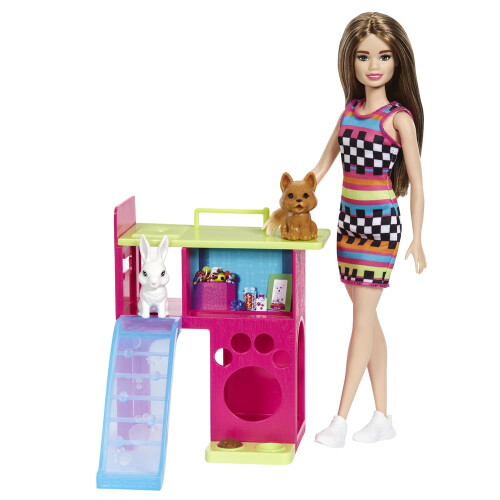 Barbie Boneca Barbie Mattel com Animais Multi-Cores (HGM62) 1