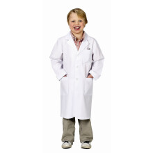 Aditamento Aeromax Jr. Lab Coat, 3/4 Comprimento (Criança 2-3)