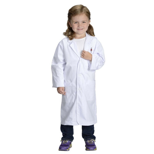 Aeromax Jr. laboratoriumjas 3/4 lengte (kind 2-3) 1
