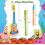 Instrumentos de Guitarra SpongeBob SquarePants para Crianças, Ukulele de 16 Polegadas e Flauta Musical 3