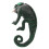 Folkmanis Chameleon Hand Puppet Dark Green 2