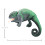 Folkmanis Chameleon Hand Puppet Dark Green 4