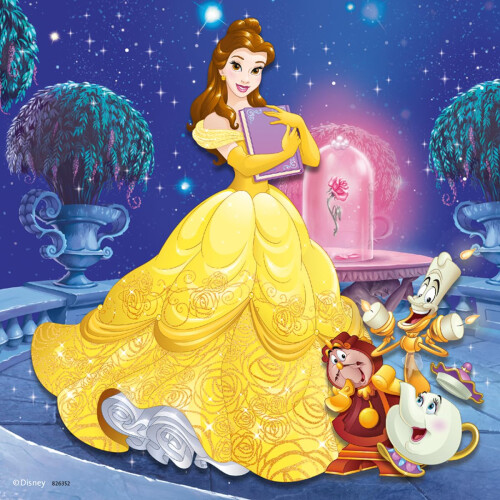 Ravensburger Puzzle 49 piezas 3 Puzzles - Princesas Disney 1