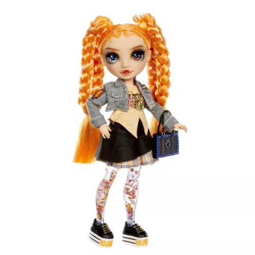 Regnbue High. Sparkle & Shine Modedukker Clementine Orange 1