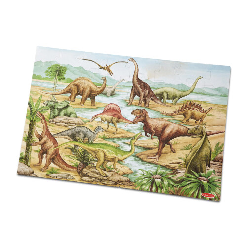 Melissa & Doug Land of Dinosaurs Floor Puzzle