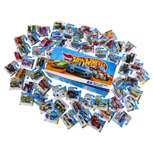 Hot Wheels Hot Wheels 60-Pack Die-Cast Auto Collectie Set, Assorted Voertuigen 2