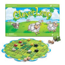 SimplyFun Clover Leap Lernwortschatzspiel Satzbau fr Kinder, Entwicklung von Satzstruktur und Wortschatzfhigkeiten, unterhaltsames Lernspie