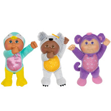 Cabbage Patch Kids Amigos Espaciais 3-Pack - Bonecas de 9 Polegadas - Coletáveis - Inclui Mercúrio Macaco, Plutão Pinguim, Nova Coala