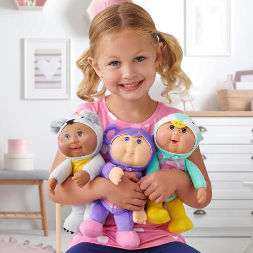 Cabbage Patch Kids Amigos Espaciais 3-Pack - Bonecas de 9 Polegadas - Coletáveis - Inclui Mercúrio Macaco, Plutão Pinguim, Nova Coala 1