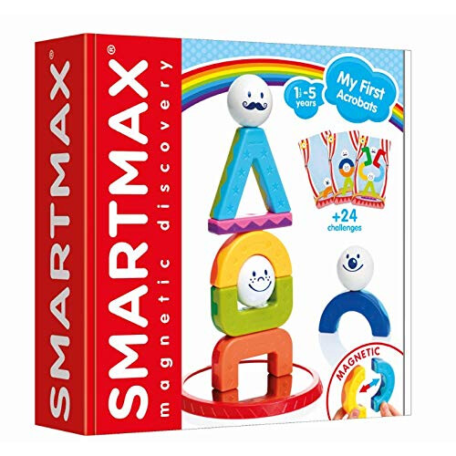 SmartMax My First Acrobats STEM Magnetic Toy Along Building Challenges lder 1,5-5 2