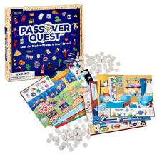 Rite Lite Pesach Quest Spel Pesach Geschenken Activiteiten Joodse Pesach Seder Feestdagen Feestartikelen - Wees de eerste die alle Pesach-iconen in a