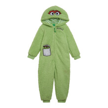 Sesame Street Oscar the Grouch Batole Boys Cosy Sherpa Cosplay Cosplay Kombinza Zelen 4T