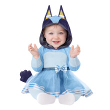Fantasia de Bebé Bluey Halloween | Licença Oficial | Fantasias em Grupo de Família | Roupa Disney 12-18 Meses