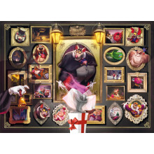 Ravensburger Disney Villainous: Ratigan e figurine puzzle da 1000 pezzi per adulti - 12001117 - Utensili realizzati a mano, fabbricati in Germani