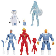 Marvel Studios The Fantastic Four Epic World of Action Marvels f?rste families?t med 6 figurer