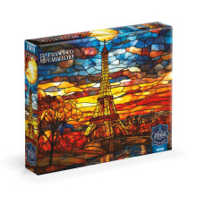Ceaco - Sapphire Select - Francisco Caballero - Sogno parigino - Puzzle da 1000 pezzi - Impegnativo e divertente - Tavola puzzle con nucleo blu -