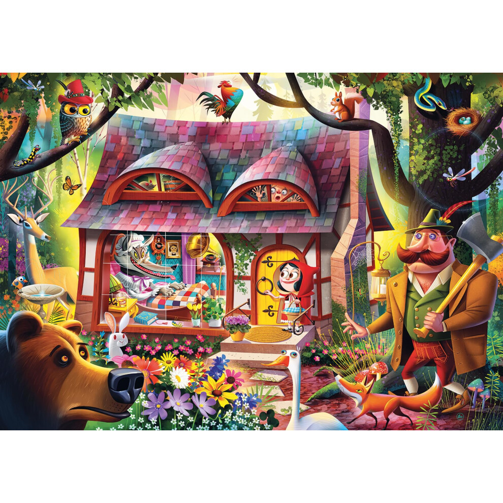Red Riding Hood Puzzle 1000 Piece Ravensburger Jigsaw Puzzle - Image 3