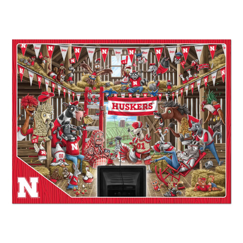 YouTheFan NCAA Nebraska Cornhuskers 500 delars pussel 2