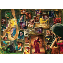 Ravensburger Disney Villainous: Mother Gothel ja Figurine 1000-osainen palapeli aikuisille - 12001127 - Ksintehty tykalu, valmistettu Saksassa Joka