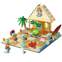 JHESAO Brinquedos Plants vs Zombies Figuras de Ação Montáveis Conjunto 1 2 Grandes Presentes para Crianças