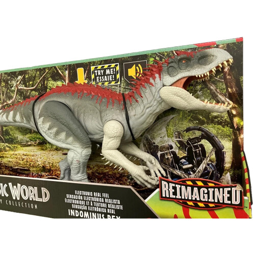 MAGNETOE Jurassic Real Feel Indominus Rex, Dinosaur Action Figur 2