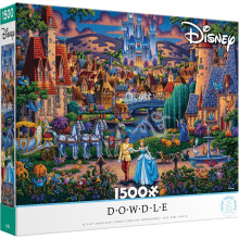 Ceaco - Disney - Dowdle - Assepoester's betoverde avond - Legpuzzel van 1500 stukjes